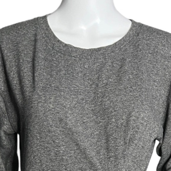 Cabi Dress Womens XS Gray Obsidian Put On Crewneck Sweatshirt Neutral Minimalist - Picture 4 of 7
